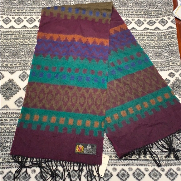 Vintage Accessories - Vintage wool scarf